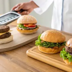 Ile waży burger? Porównanie wagi różnych rodzajów burgerów