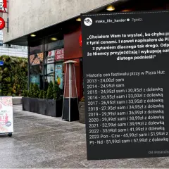 Festiwal pizzy Pizza Hut powrócił! Ceny rosną, a internauci dyskutują o powodach. Czy to przez Niemców wykupujących pizzę?