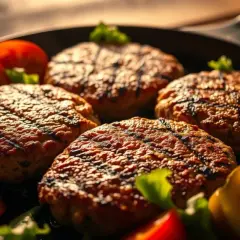 Ile smażyć burgera wołowego, aby był soczysty i idealnie wysmażony