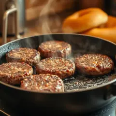 Jak smażyć burgery wołowe z Lidla, by były soczyste i pyszne