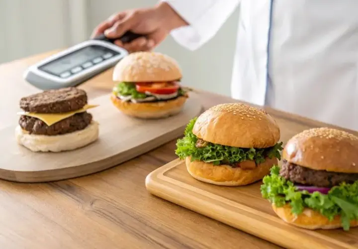 Ile waży burger? Porównanie wagi różnych rodzajów burgerów