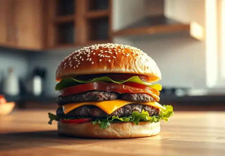 Ile kalorii ma burger? Zaskakujące różnice w kaloryczności burgerów