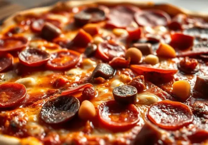 Ile kalorii ma pizza 50 cm? Zaskakujące różnice w kaloryczności