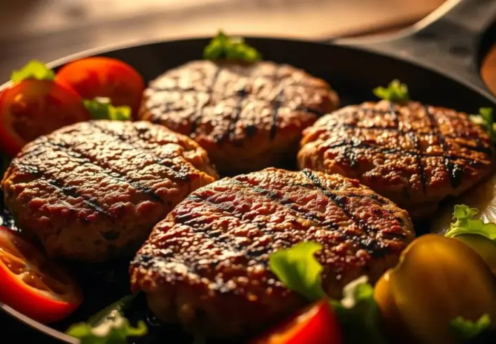 Ile smażyć burgera wołowego, aby był soczysty i idealnie wysmażony