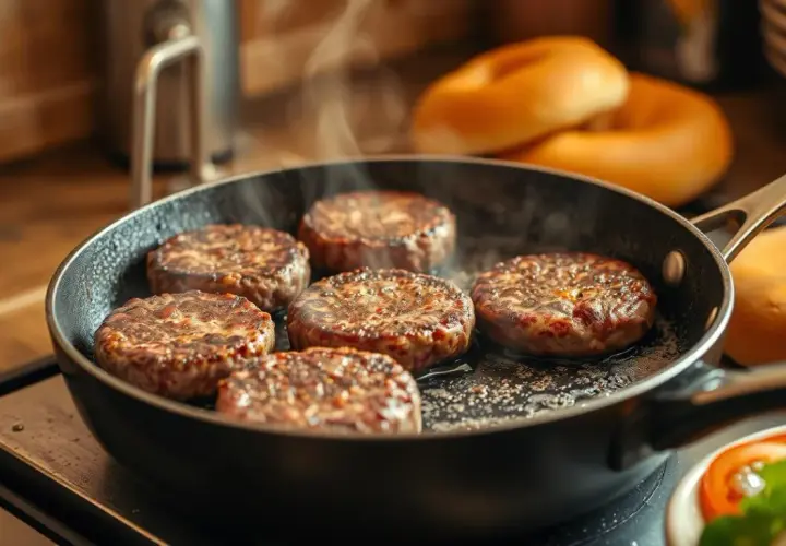 Jak smażyć burgery wołowe z Lidla, by były soczyste i pyszne