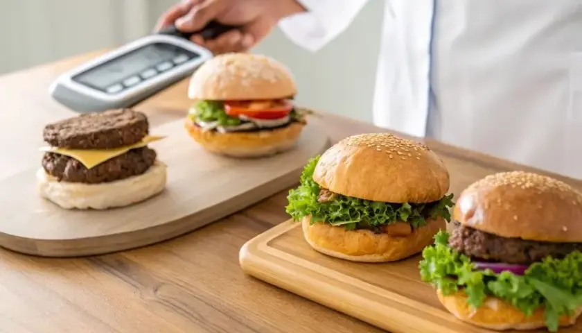 Ile waży burger? Porównanie wagi różnych rodzajów burgerów