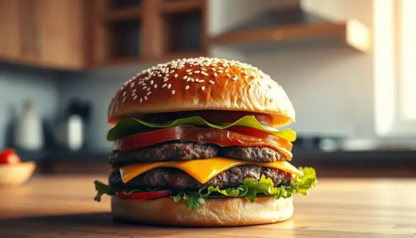 Ile kalorii ma burger? Zaskakujące różnice w kaloryczności burgerów
