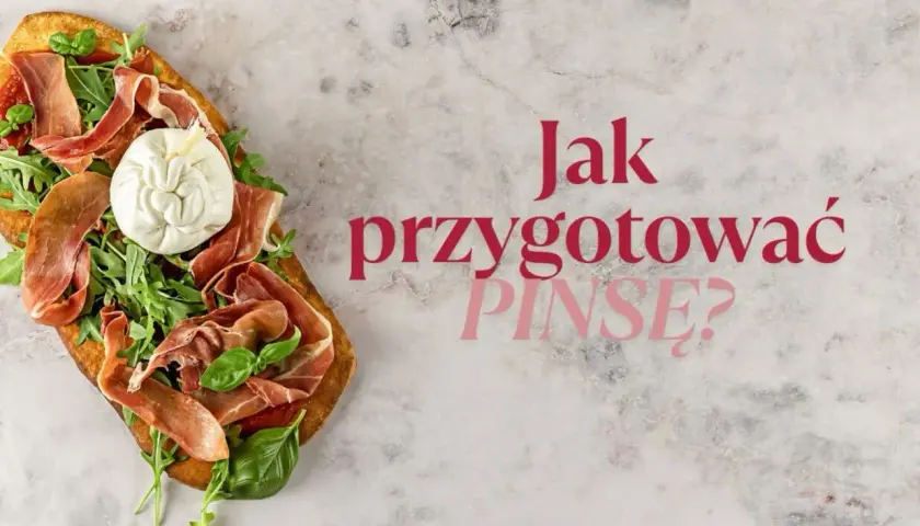 Pyszna pinsa z burratą, rukolą i szynką parmeńską. Dowiedz się, jak przygotować pinsę!