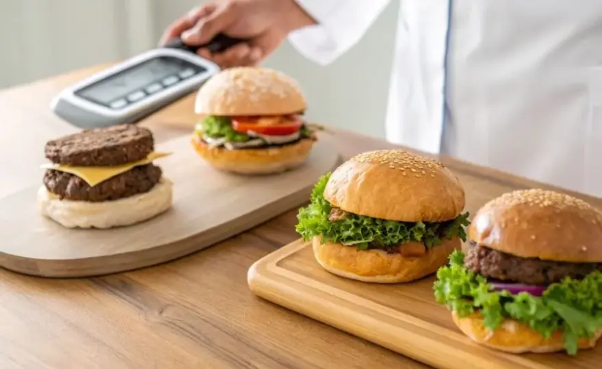 Ile waży burger? Porównanie wagi różnych rodzajów burgerów
