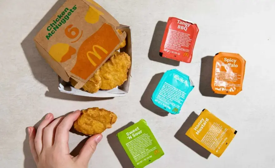 McNuggets - Kalorie, sosy, frytki. Czy to lekka przekąska?