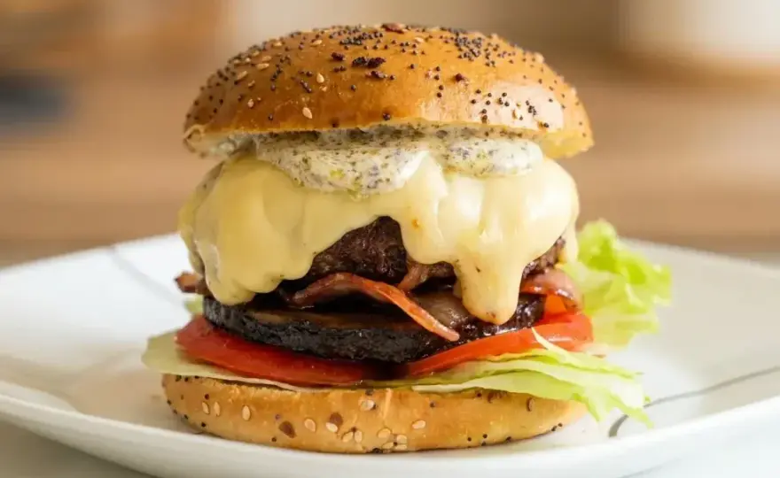 Domowy hamburger - Zrób go idealnie, by nie rozmókł!