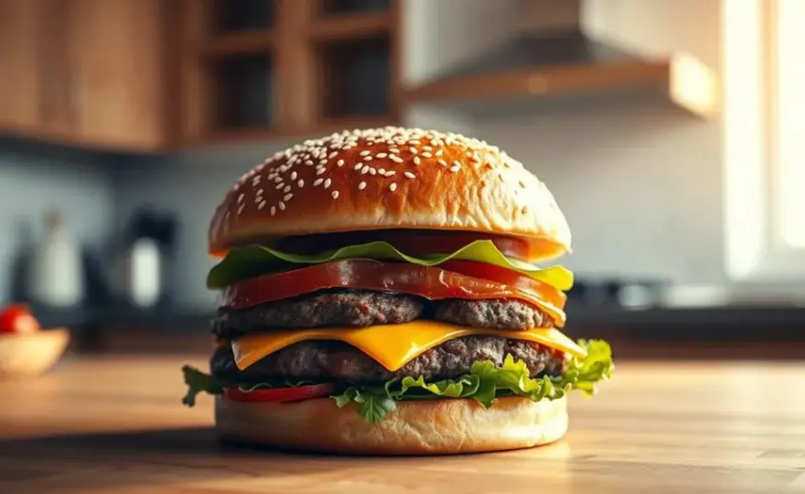 Ile kalorii ma burger? Zaskakujące różnice w kaloryczności burgerów