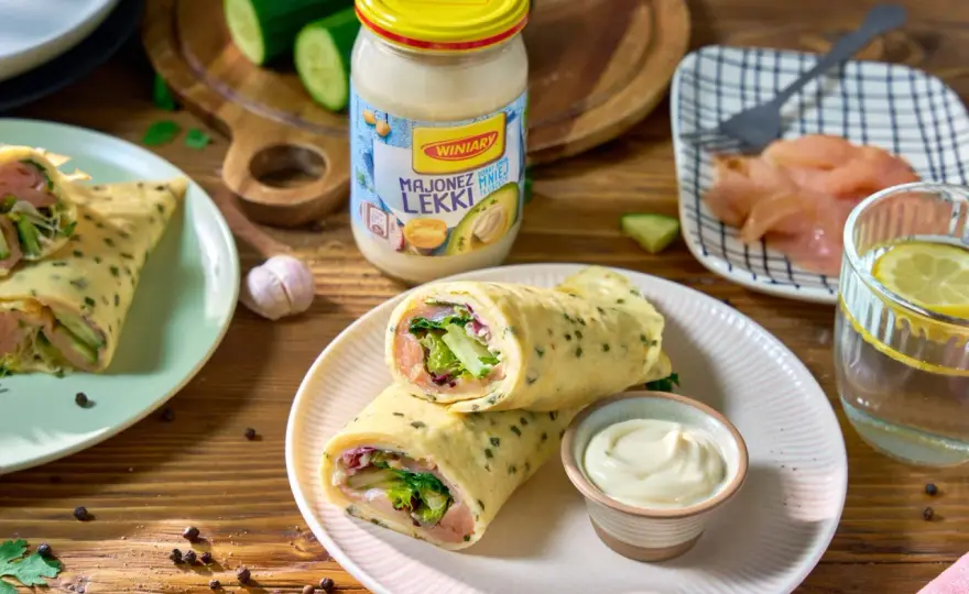 Tortilla z serka wiejskiego - przepis na idealny wrap!