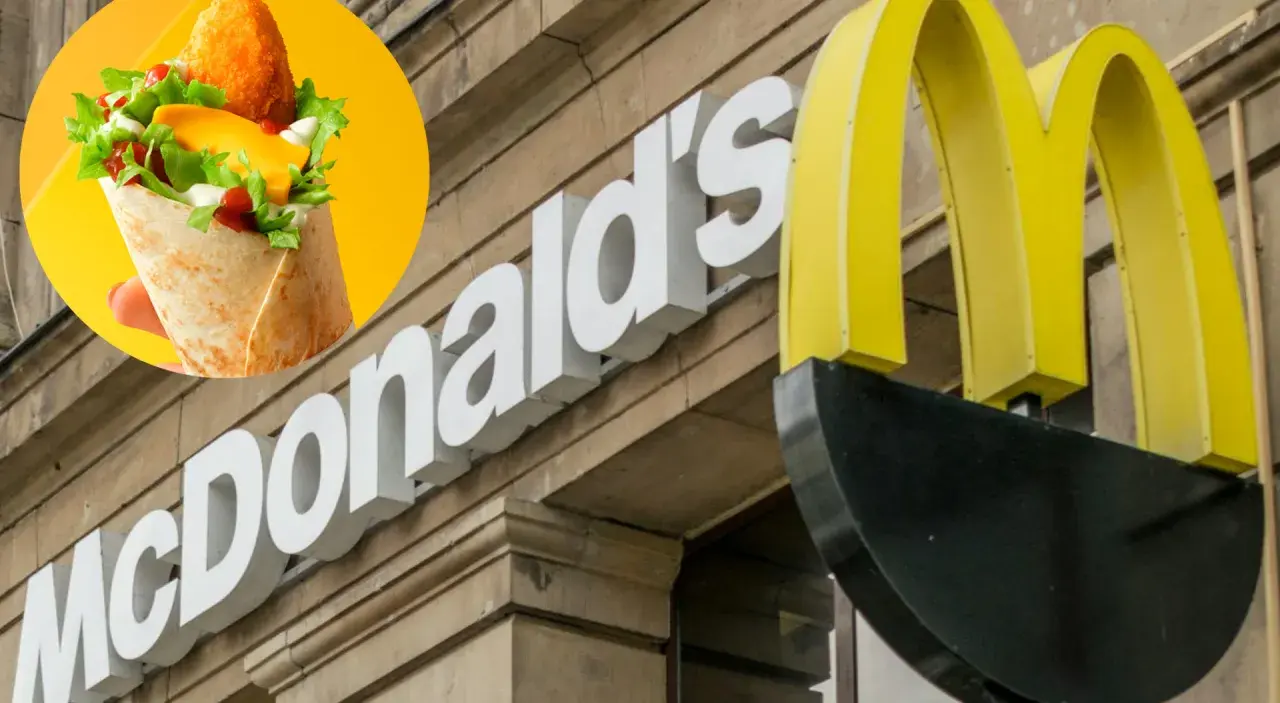 Pyszny wrap z McDonald's, idealny na szybki posiłek. Sprawdź ofertę "2 for you cena" i ciesz się smakiem!